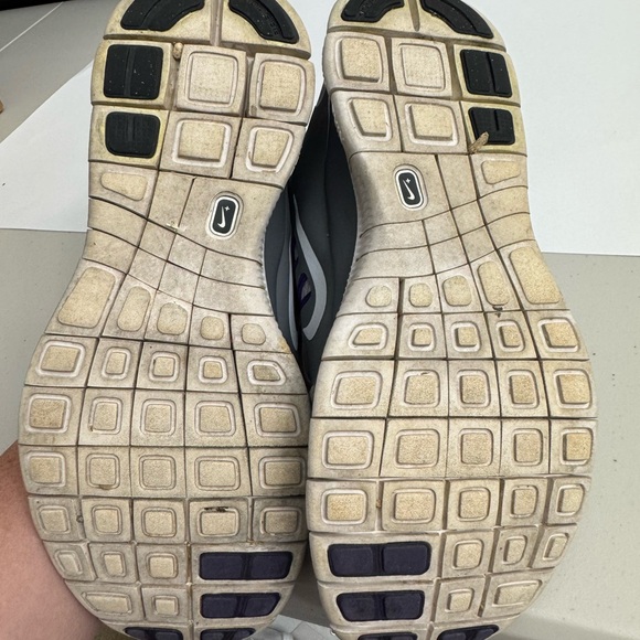 Nike Free Run 5.0 Running Shoes Womens sz 9.5- Grey Purple - Picture 7 of 7